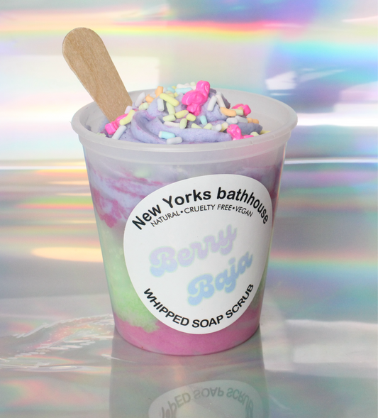 Berry Baja Layered Whipped Sugar Body Scrub