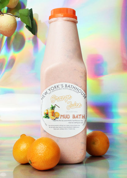 Orange Juice Mud Bath Fizz Soak