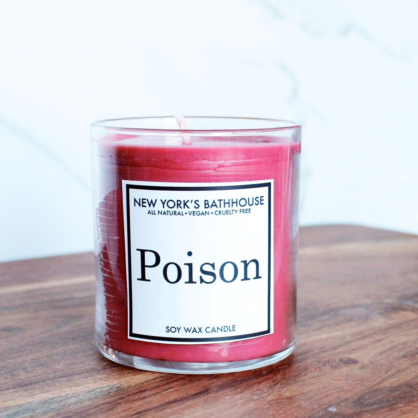 Poison Dupe Soy Wax Candle - New York's Bathhouse