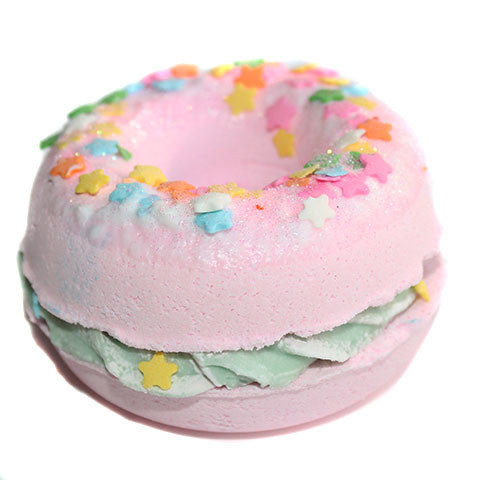 Jamaican Vanilla Cafe Donut Sandwich Bath Bomb - New York's Bathhouse