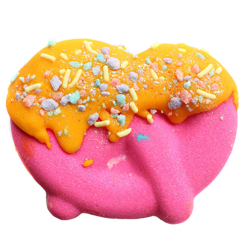 Cotton Candy Lemonade Dipped Pretzel Bath Bomb - New York's Bathhouse